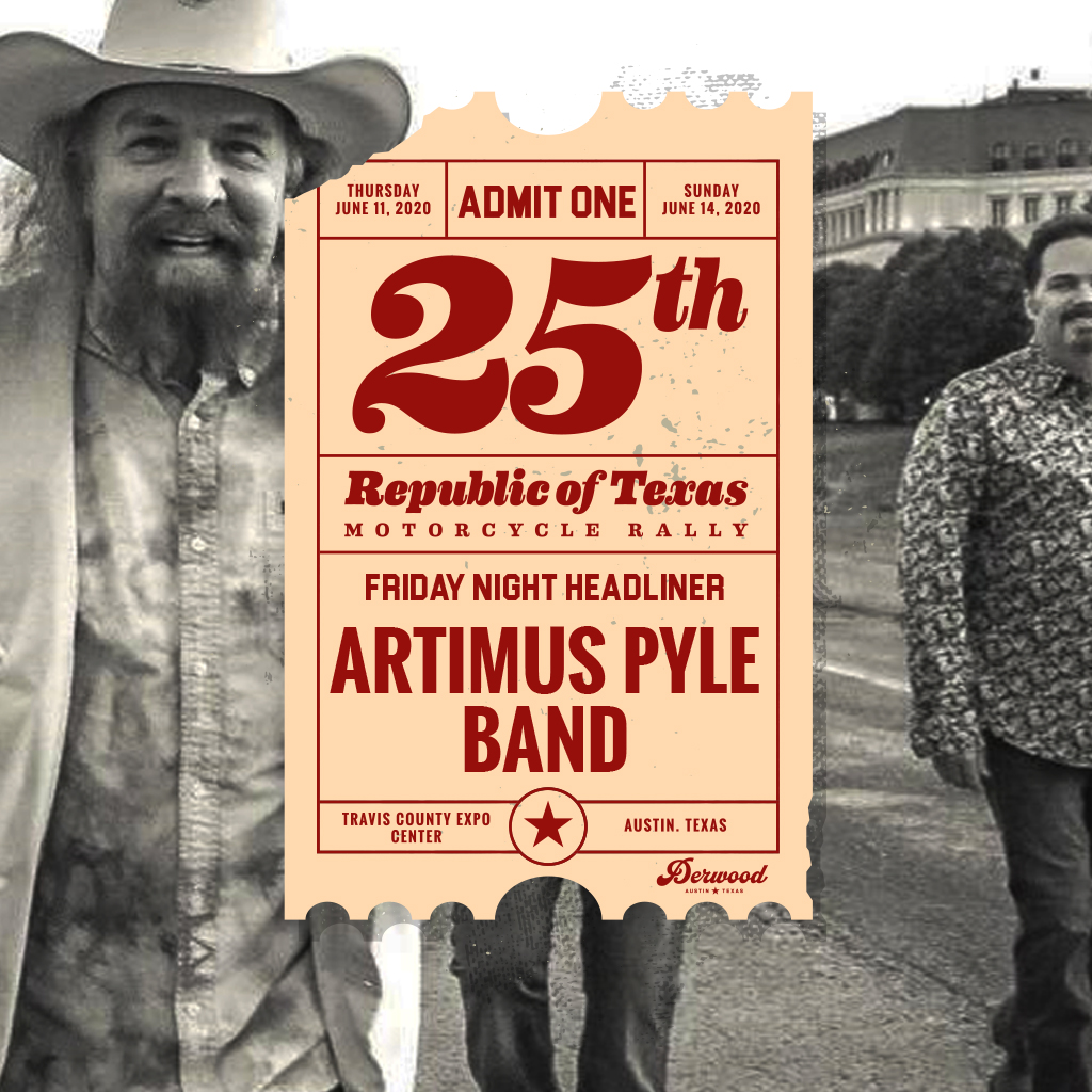 Artimus Pyle, ROTMR 2020, Republic of Texas Motorcycle Rally Headliner, Lynyrd Skynyrd